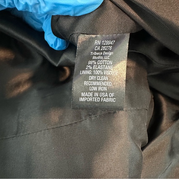 Nili Lotan x Goop Humphrey Velvet Blazer in Black Size 0 - Picture 8 of 9